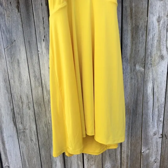 NWT NBD x Naven Grace Halter Mini Dress Yellow L