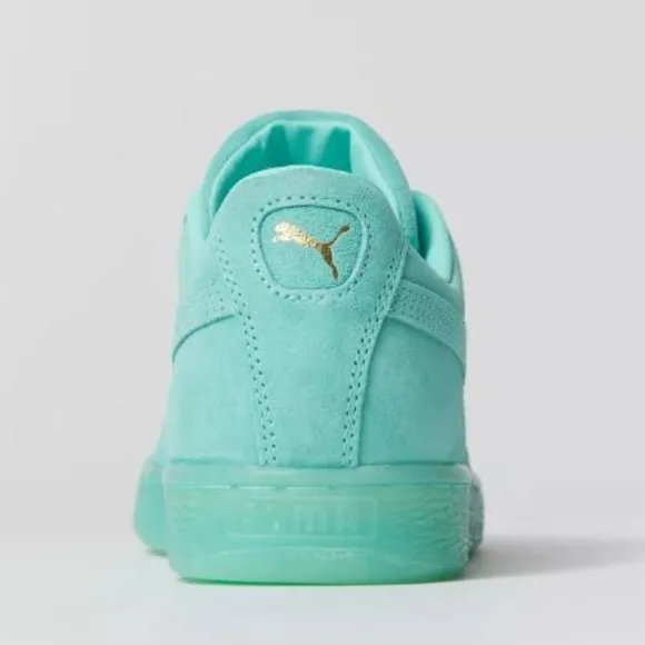 NWT Puma Suede Classic XXI Mint Green Blue Unisex Sneakers