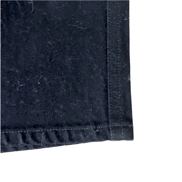 NWT Revolve Goldsign The A Jean Black High Rise Straight Leg Trouser Jeans