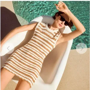 NWT Veronica Beard Templeton Crochet Dress Size XL