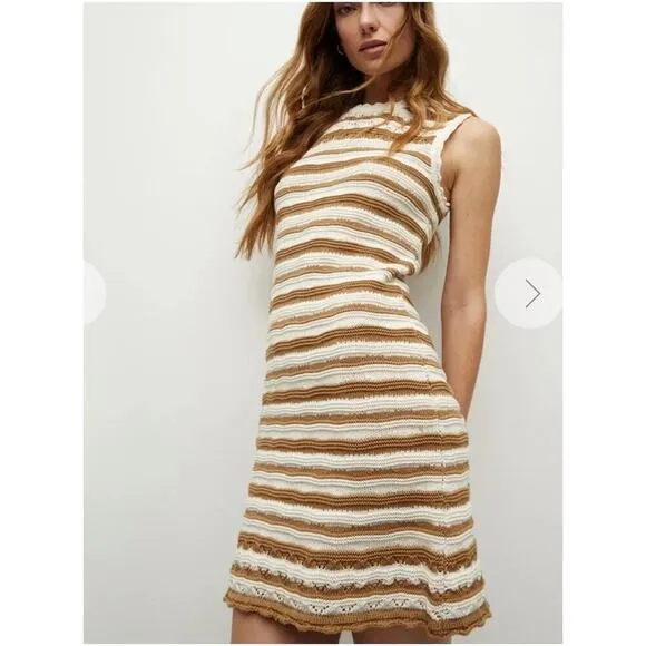 NWT Veronica Beard Templeton Crochet Dress Size XL