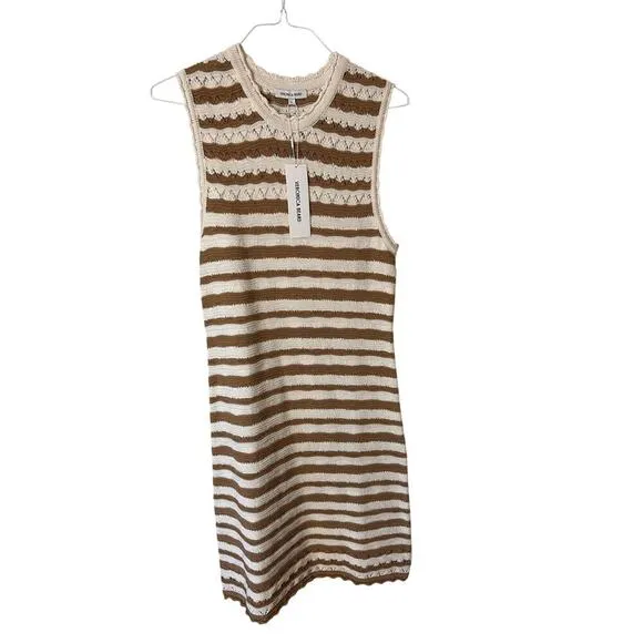 NWT Veronica Beard Templeton Crochet Dress Size XL