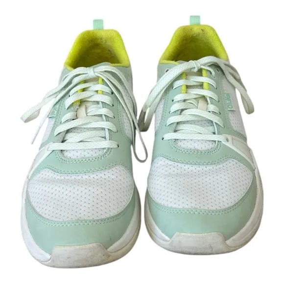Olukai Anau Tennis Pickeball On Off Court Sneakers Pal Green White Sportswear