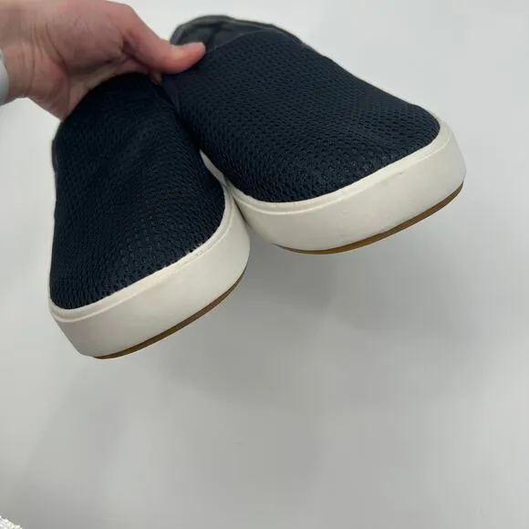 OLUKAI Lae'ahi Men's Slip On Sneakers Slide Combo Navy Blue Size 14