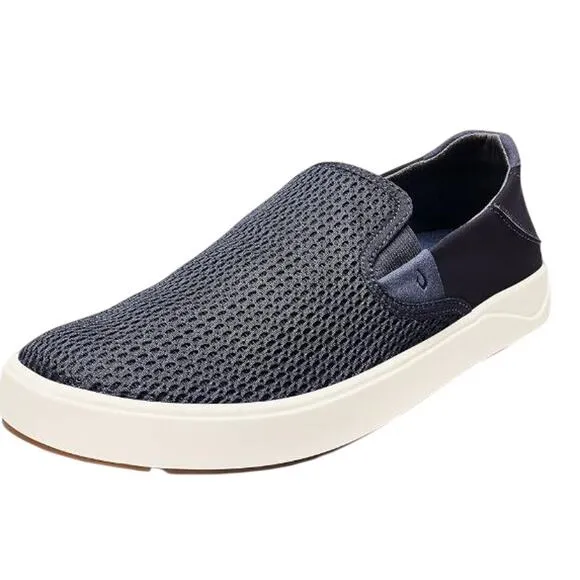 OLUKAI Lae'ahi Men's Slip On Sneakers Slide Combo Navy Blue Size 14