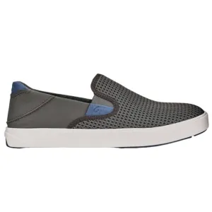Olukai Lae‘ahi Slip On Sneakers Mesh Water Resistant Microfiber Pavement 10.5