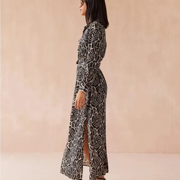 Omika Palma Maxi Dress - Carmen Graphite - Like New - Size M