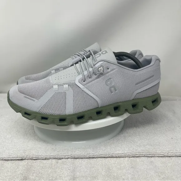 On Cloud 5 Men’s Running Shoes Glacier Reseda Green Athletic Sneakers 11.5 NEW