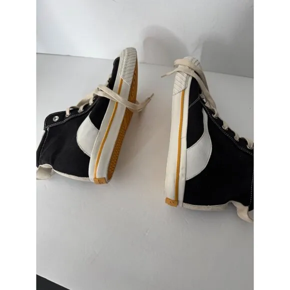ONCEPT Bogota High Top Sneakers Size 9.5 Black Yellow