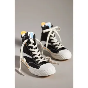 ONCEPT Bogota High Top Sneakers Size 9.5 Black Yellow