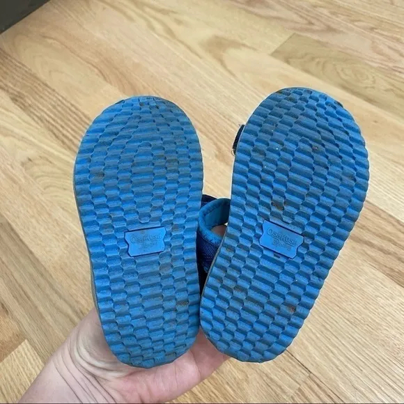 OshKosh Blue Sandals Sz 6 Blue Boys Outdoors Baby Open Toe