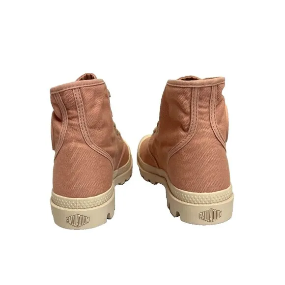 Palladium Boots PAMPA HI ROSE BRICK Chunky Platform Retro Women’s 8.5 New