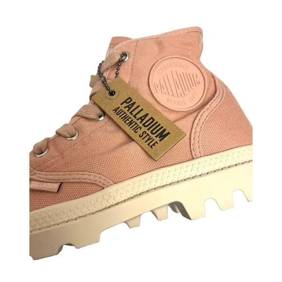 Palladium Boots PAMPA HI ROSE BRICK Chunky Platform Retro Women’s 8.5 New