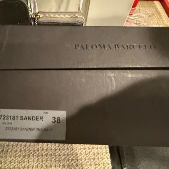 Paloma Barcelo Black Chunky Combat Boots (EU 38 US 7.5-8)