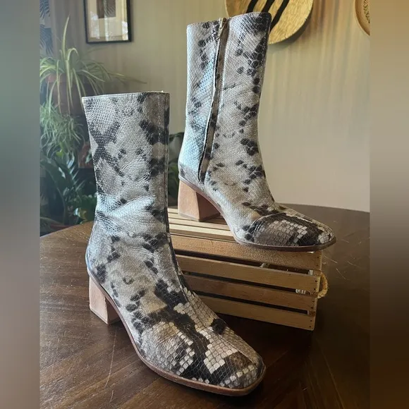 Paloma Wool Emilia Leather Boots - made in Spain