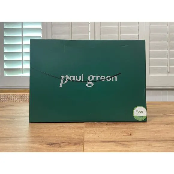 Paul Green Malibu Sliced Double Zip Bootie Nubuck Antique Metallic Size 10.5 NIB