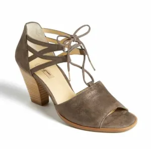 Paul Green NEW Veronica Sandals Earth Antique Metallic Size 7.5 US
