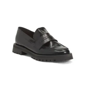 PAULA TORRES Black Handmade In Brazil Leather Glam Loafers