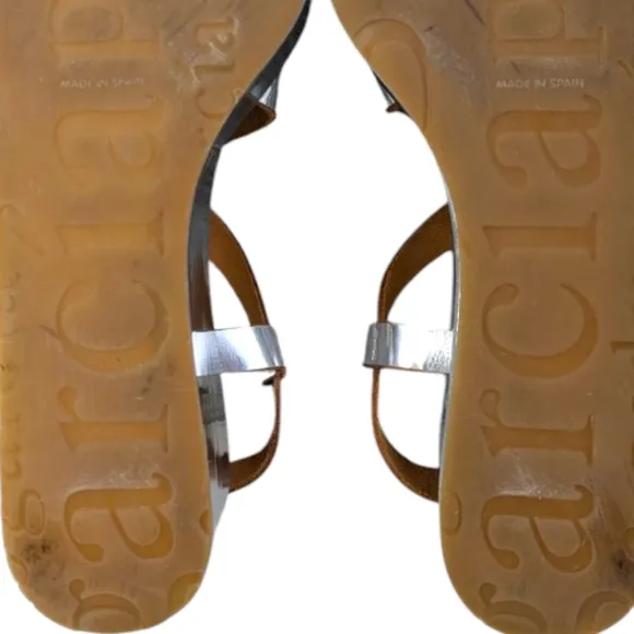 Pedro Garcia Platform Wedge Sandals GUC $595 Size 39 US 9  S3325