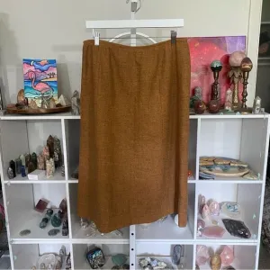 Pendleton wool skirt vintage size 18 // 32” waist wool equestrian skirt