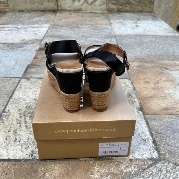 Penelope Chilvers Hannah Satin Espadrilles