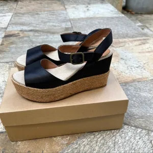 Penelope Chilvers Hannah Satin Espadrilles