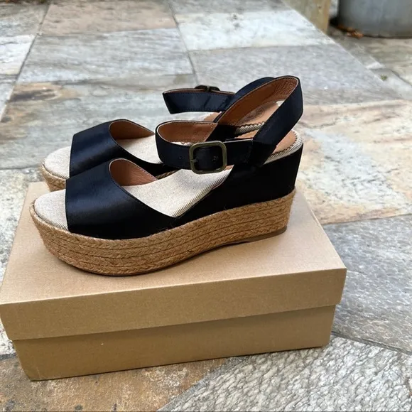 Penelope Chilvers Hannah Satin Espadrilles