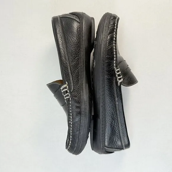 Peter Millar Black Penny Driving Loafers/Moccasins, MC00F36, Brazil, Size 8.5W