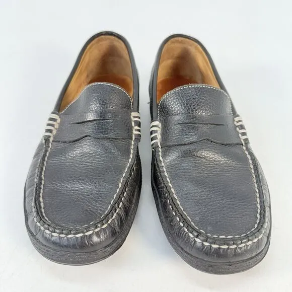 Peter Millar Black Penny Driving Loafers/Moccasins, MC00F36, Brazil, Size 8.5W