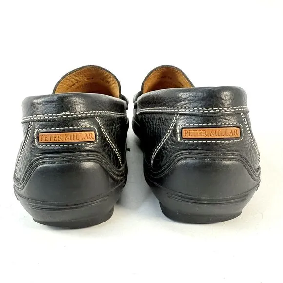 Peter Millar Black Penny Driving Loafers/Moccasins, MC00F36, Brazil, Size 8.5W