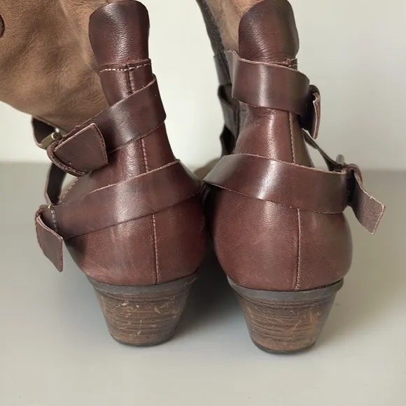 Pikolinos  Brown Leather Boots Size 41