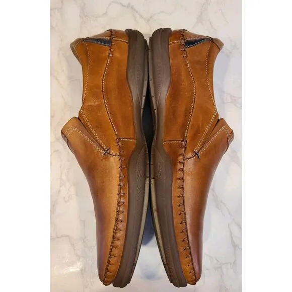 Pikolinos San Telmo Men's Slip on Loafers Brown Driving Moccasins 43 US 9.5-10