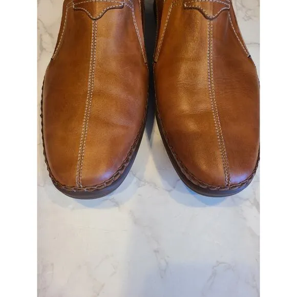 Pikolinos San Telmo Men's Slip on Loafers Brown Driving Moccasins 43 US 9.5-10