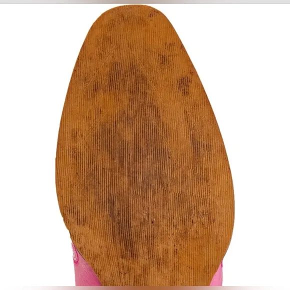 Pink Cowboy Boots For Women Mid Calf Western Boots Cowgirl Boots