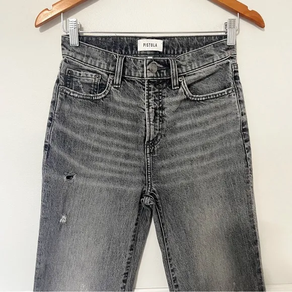 Pistola • ally high rise vintage jeans in earl grey vintage sz 24
