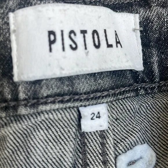 Pistola • ally high rise vintage jeans in earl grey vintage sz 24
