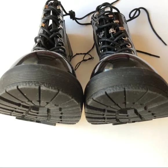 Platform Sole Ankle Boots