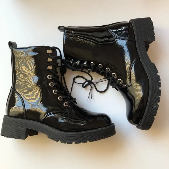 Platform Sole Ankle Boots
