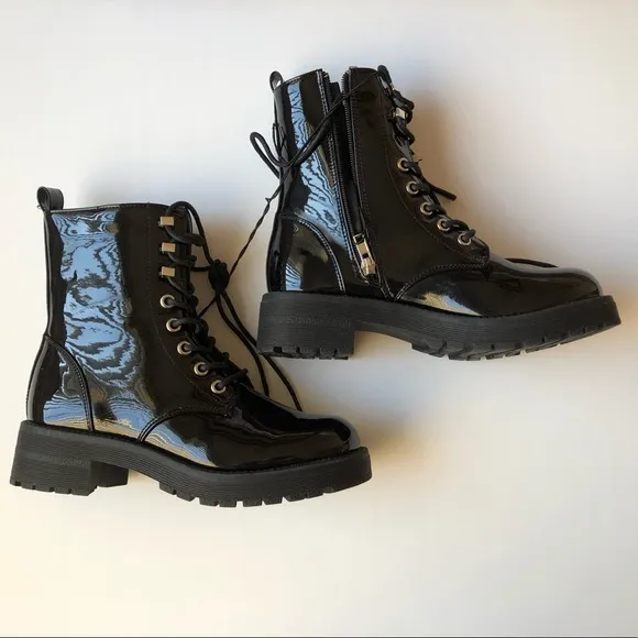 Platform Sole Ankle Boots