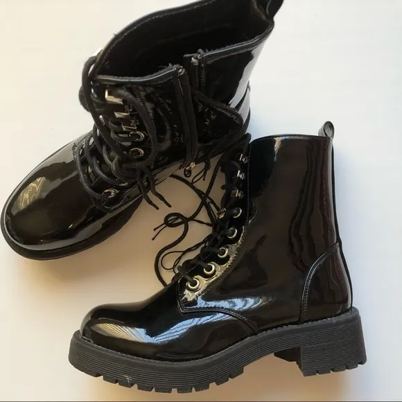 Platform Sole Ankle Boots