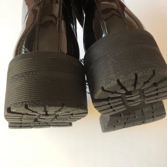 Platform Sole Ankle Boots