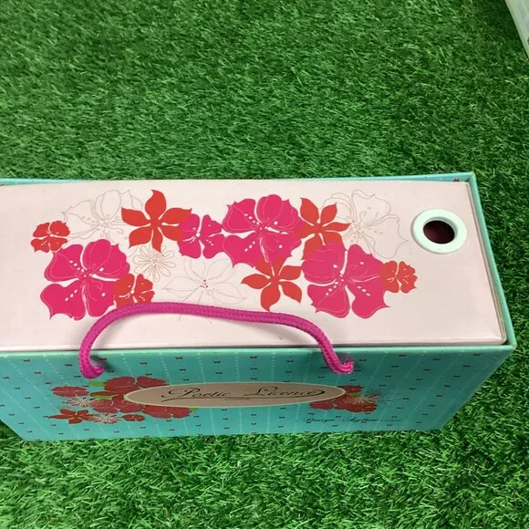 Poetic License Bloombird Pink Bow Strappy Sandals Sequin 10 NIB