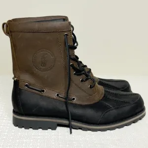 Polo by Ralph Lauren Men's Mid Calf Leather Boots