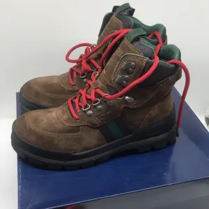Polo Ralph Lauren Menś panelled lace-up boots Size 9D