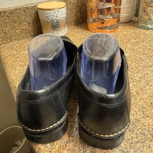 Polo‎ Ralph Lauren men’s black leather Penny loafers made in Brazil size 9D