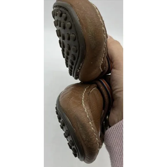 Polo Ralph Lauren Willem Men's Leather Slip On Casual Driving Loafers Size 7D