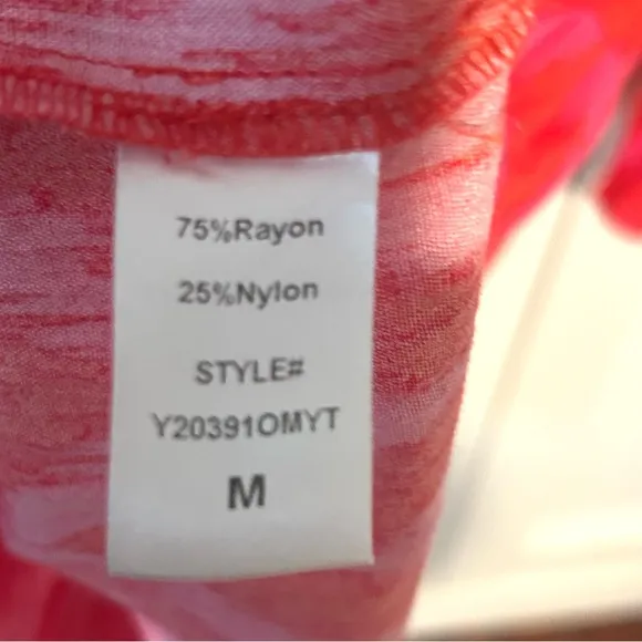 Pomander Place Women's Hot Pink Ikat Kenzo Dress in Size M