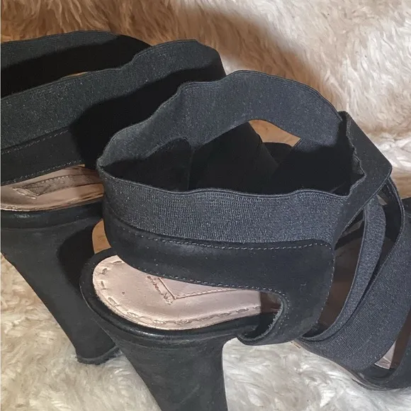 Prada black slingback sandals size 8