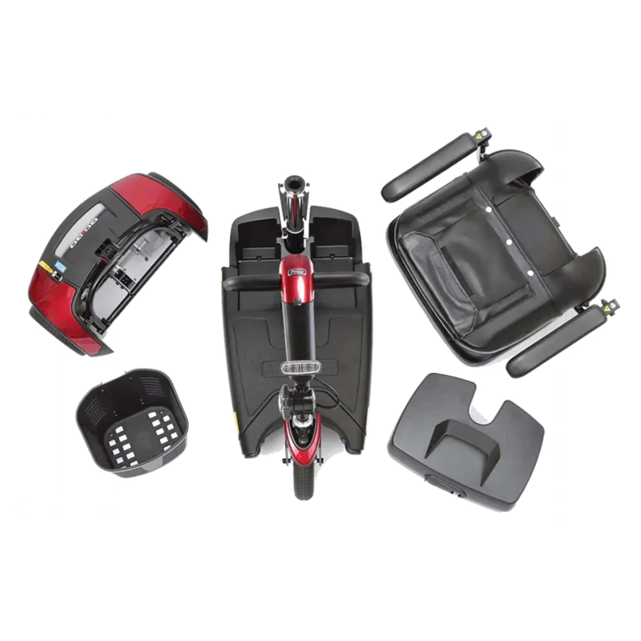 Pride Go-Go Sport Travel Mobility Scooter - 3 Wheel