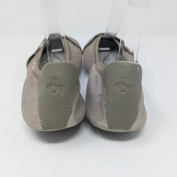 Puma Ballet Flats Rhythm Shine Foldable Gold Size 6